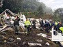 Место крушения самолета в Колумбии Место крушения самолета в Колумбии