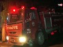 Пожарная машина Турции на месте возгорания Пожарная машина Турции на месте возгорания