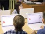 Школьники за компьютерами Школьники за компьютерами