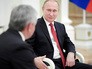 Президент России Владимир Путин и президент Абхазии Рауль Хаджимба Президент России Владимир Путин и президент Абхазии Рауль Хаджимба
