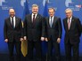 Мартин Шульц, Пётр Порошенко, Дональд Туск и Жан-Клод Юнкер Мартин Шульц, Пётр Порошенко, Дональд Туск и Жан-Клод Юнкер