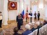 Сергей Собянин вручил знак "Почетный гражданин Москвы" Ивану Слухаю Сергей Собянин вручил знак "Почетный гражданин Москвы" Ивану Слухаю