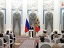 Президент России Владимир Путин во время вручения госпремий в Кремле Президент России Владимир Путин во время вручения госпремий в Кремле