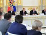 Президент РФ Владимир Путин во время заседания Совета по развитию гражданского общества и правам человека Президент РФ Владимир Путин во время заседания Совета по развитию гражданского общества и правам человека
