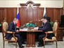 Президент России Владимир Путин и губернатор Тверской области Игорь Руденей Президент России Владимир Путин и губернатор Тверской области Игорь Руденей