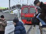 Пассажиры нарушают правила на ж/д переездах Пассажиры нарушают правила на ж/д переездах