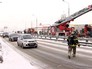 Пожарные на месте возгорания Пожарные на месте возгорания