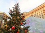 Новогоднее украшение на площади Революции Новогоднее украшение на площади Революции