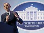 Барак Обама на пресс-конференции Барак Обама на пресс-конференции