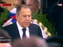 Сергей Лавров во время прощания с Андреем Карловым Сергей Лавров во время прощания с Андреем Карловым
