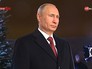 Владимир Путин во время записи новогоднего обращения Владимир Путин во время записи новогоднего обращения
