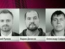 Журналисты "Первого канала" Дмитрий Рунков, Вадим Денисов и Александр Сойдов (слева направо), погибшие при крушении самолёта Ту-154 в Сочи Журналисты "Первого канала" Дмитрий Рунков, Вадим Денисов и Александр Сойдов (слева направо), погибшие при крушении самолёта Ту-154 в Сочи