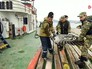 Подъем со дна деталей самолета Ту-154 Подъем со дна деталей самолета Ту-154