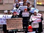 Акция протеста студентов ГИТИСа против слияния факультетов Акция протеста студентов ГИТИСа против слияния факультетов