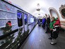 Новогодний поезд в метро Новогодний поезд в метро