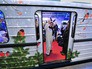 Новогодний поезд в метро Новогодний поезд в метро