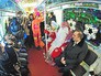 Новогодний поезд в метро Новогодний поезд в метро