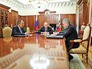 Владимир Путин, Сергей Шойгу и Сергей Лавров Владимир Путин, Сергей Шойгу и Сергей Лавров