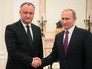 Президент России Владимир Путин и президент Молдавии Игорь Додон Президент России Владимир Путин и президент Молдавии Игорь Додон