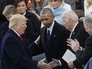 Президент США Дональд Трамп, бывший президент США Барак Обама и бывший вице-президент США Джо Байден (слева направо) Президент США Дональд Трамп, бывший президент США Барак Обама и бывший вице-президент США Джо Байден (слева направо)