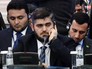 Глава делегации сирийской оппозиции Мухаммед Аллуш из группировки "Джейш аль-Ислам" на переговорах в Астане Глава делегации сирийской оппозиции Мухаммед Аллуш из группировки "Джейш аль-Ислам" на переговорах в Астане