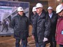 Сергей Собянин осматривает строительные работы Сергей Собянин осматривает строительные работы