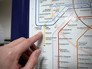 Участок "желтой" ветки московского метро на карте Участок "желтой" ветки московского метро на карте