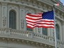 Флаг США на фоне Конгресса Флаг США на фоне Конгресса