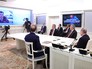 Владимир Путин, Сергей Шойгу, Дмитрием Рогозин и Денис Мантуров во время видеоконференции с Российской самолетостроительной корпорацией "МиГ" Владимир Путин, Сергей Шойгу, Дмитрием Рогозин и Денис Мантуров во время видеоконференции с Российской самолетостроительной корпорацией "МиГ"