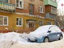 Сугробы во дворе Сугробы во дворе