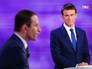 Мануэль Вальс и Бенуа Амон на дебатах во Франции Мануэль Вальс и Бенуа Амон на дебатах во Франции