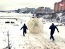 Москвичи осваивают экзотические зимние виды спорта Москвичи осваивают экзотические зимние виды спорта