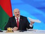 Президент Белоруссии Александр Лукашенко на пресс-конференции в Минске Президент Белоруссии Александр Лукашенко на пресс-конференции в Минске
