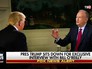 Ведущий телеканала Fox News берет интервью у Дональда Трампа Ведущий телеканала Fox News берет интервью у Дональда Трампа