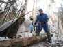 Космонавт в Звездном городке Космонавт в Звездном городке