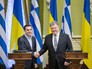 Алексис Ципрас и Петр Порошенко Алексис Ципрас и Петр Порошенко
