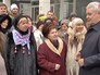 Сергей Собянин общается с жителями Сергей Собянин общается с жителями