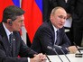 Президент России Владимир Путин и президент Словении Борут Пахор Президент России Владимир Путин и президент Словении Борут Пахор
