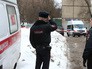 Сотрудники полиции на месте нападения на инкассаторов Сотрудники полиции на месте нападения на инкассаторов