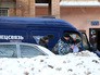 Сотрудники полиции на месте нападения на инкассаторов Сотрудники полиции на месте нападения на инкассаторов
