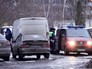 Автомобиль СКР месте нападения на инкассаторов Автомобиль СКР месте нападения на инкассаторов