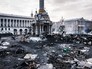 Площадь Независимости в Киеве во время беспорядков. Февраль 2014 г. Площадь Независимости в Киеве во время беспорядков. Февраль 2014 г.