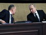 Президент России Владимир Путин и директор ФСБ Александр Бортников на заседании коллегии ФСБ Президент России Владимир Путин и директор ФСБ Александр Бортников на заседании коллегии ФСБ