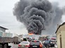 Пожар на строительном рынке Пожар на строительном рынке