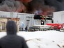 Пожар на строительном рынке Пожар на строительном рынке