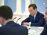 Председатель правительства России Дмитрий Медведев проводит совещание Председатель правительства России Дмитрий Медведев проводит совещание