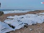 Тело мигранта на побережье Ливии Тело мигранта на побережье Ливии
