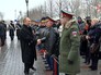 Президент России Владимир Путин перед церемонией возложения цветов в Александровском саду Президент России Владимир Путин перед церемонией возложения цветов в Александровском саду
