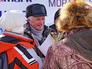 Награждение победившего в чемпионат по спортивной рыбалке Награждение победившего в чемпионат по спортивной рыбалке
