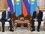 Президент России Владимир Путин и президент Республики Казахстан Нурсултан Назарбаев Президент России Владимир Путин и президент Республики Казахстан Нурсултан Назарбаев